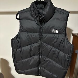 The North Face black womens puffer vest L / large